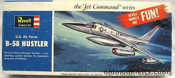 Revell 1/94 Convair B-58 Hustler - Jet Command Issue, H272-100 plastic model kit